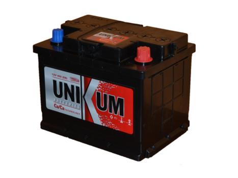 Аккумулятор Unikum 60 А/ч Обратный