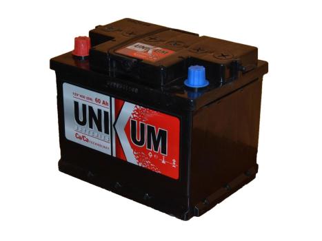 Аккумулятор Unikum 60 А/ч Прямой