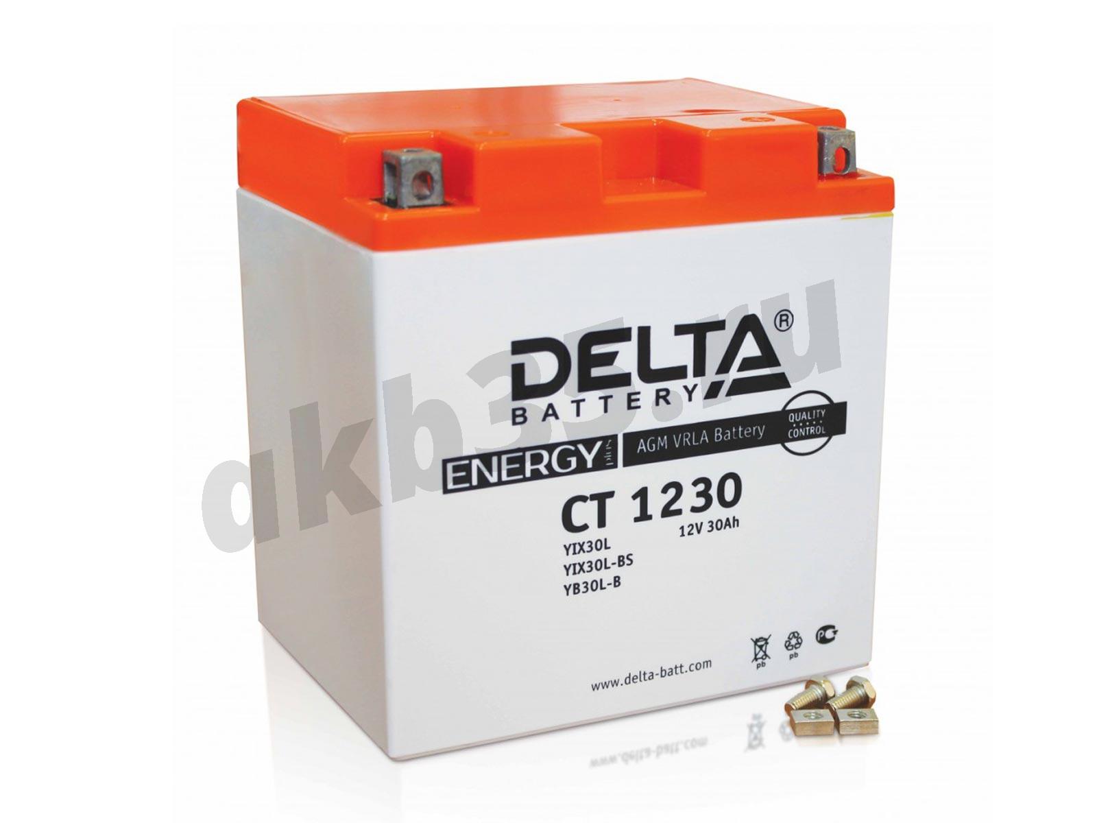 Изображение Аккумулятор DELTA CT 1230 : №1
