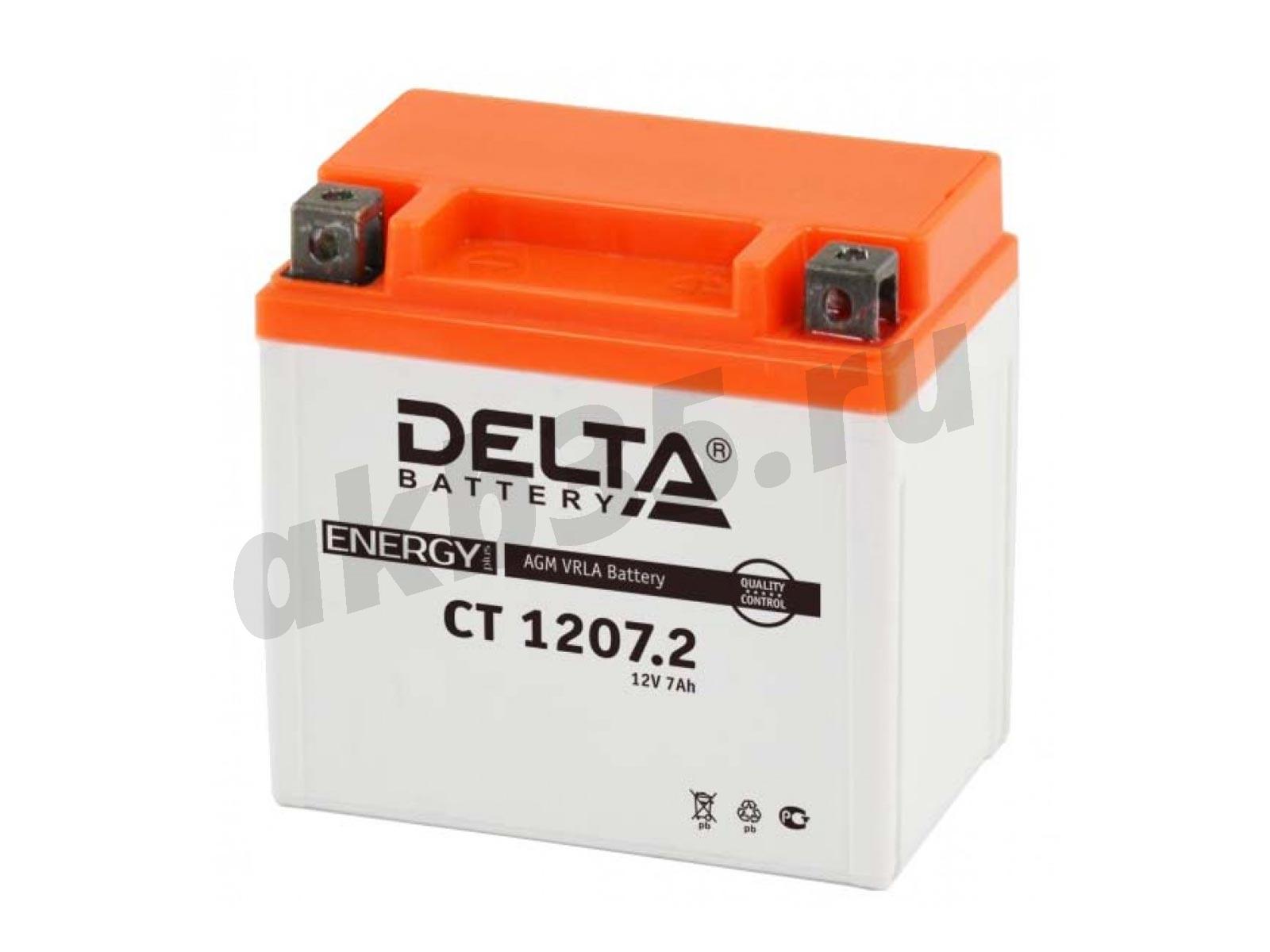 Изображение Аккумулятор DELTA CT 1207.2 : №1