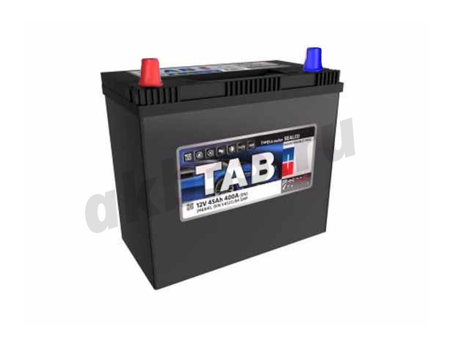 Изображение Аккумулятор TAB 45 А/ч Прямой Азия JIS B24R : №1