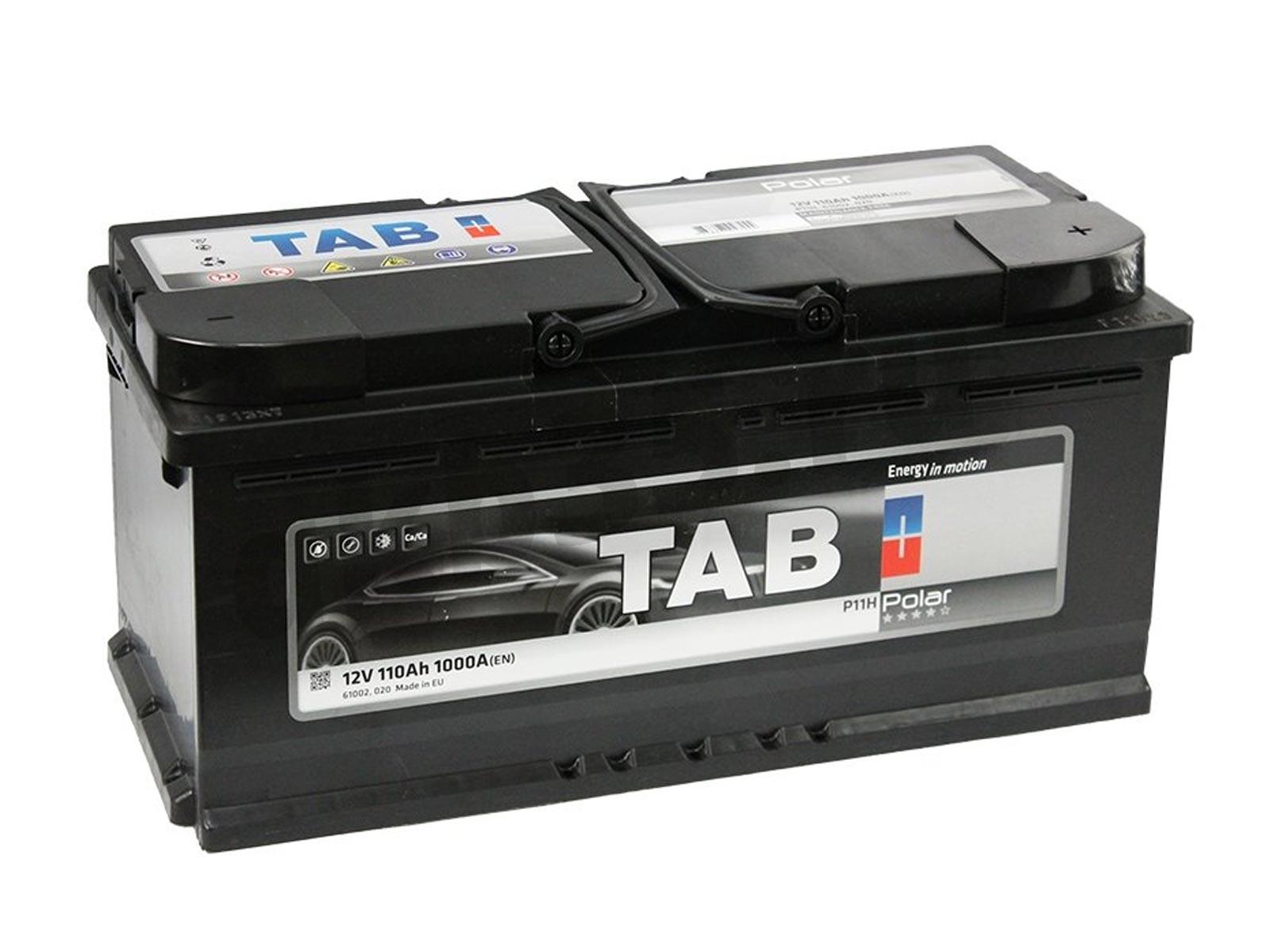 Изображение Аккумулятор TAB 110 А/ч Обратный POLAR : №1