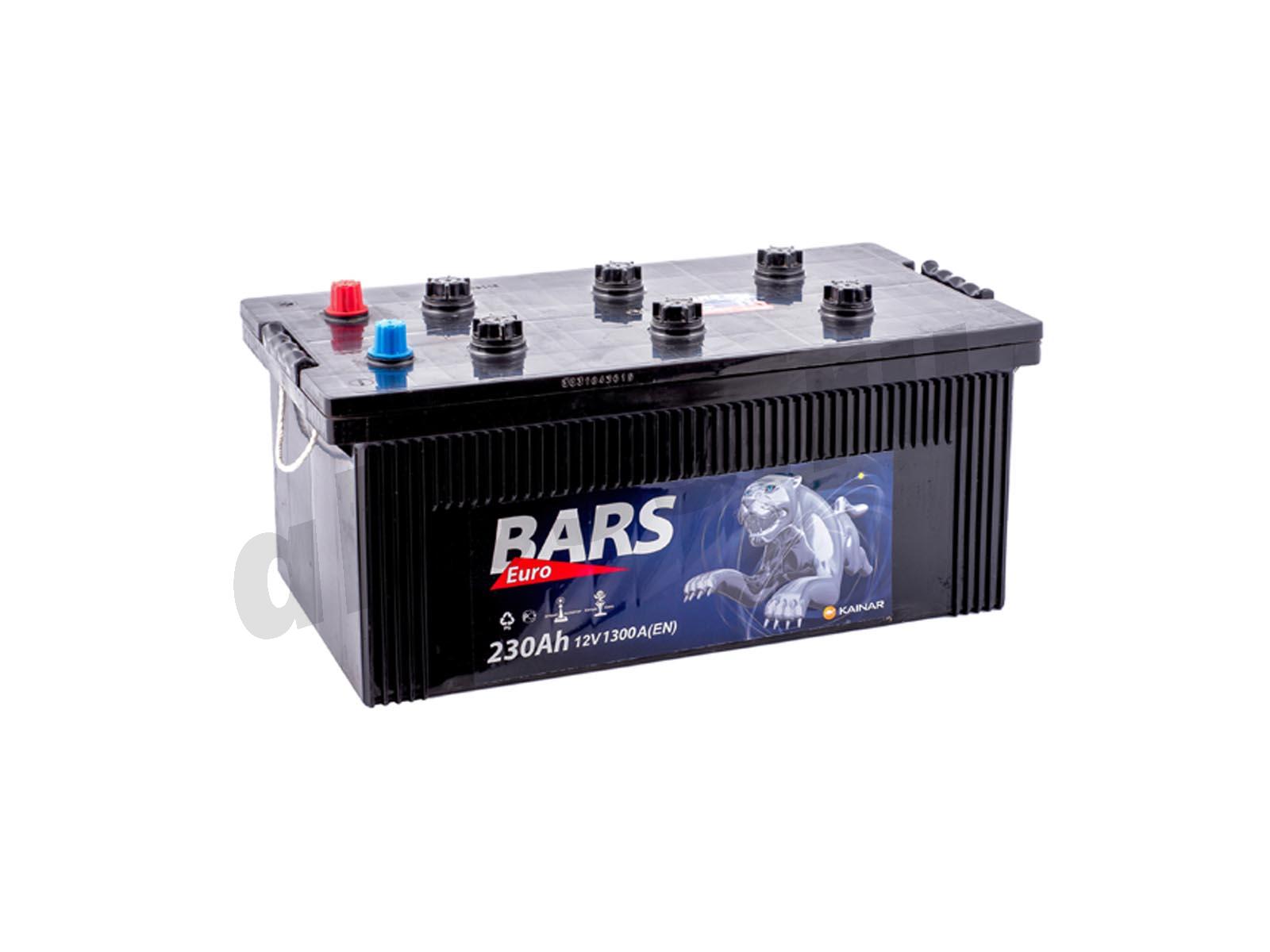 Изображение Аккумулятор BARS 230 А/ч Евро полярность : №2