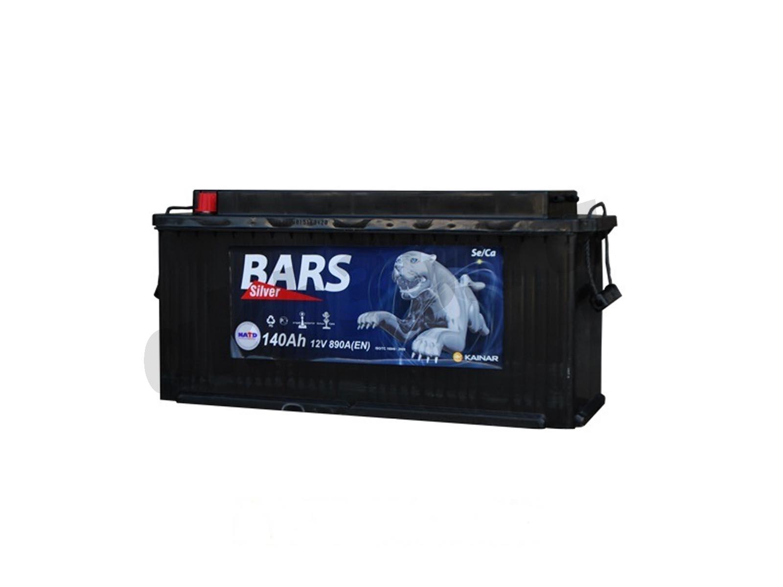 Изображение Аккумулятор BARS 140 А/ч Российская полярность : №1