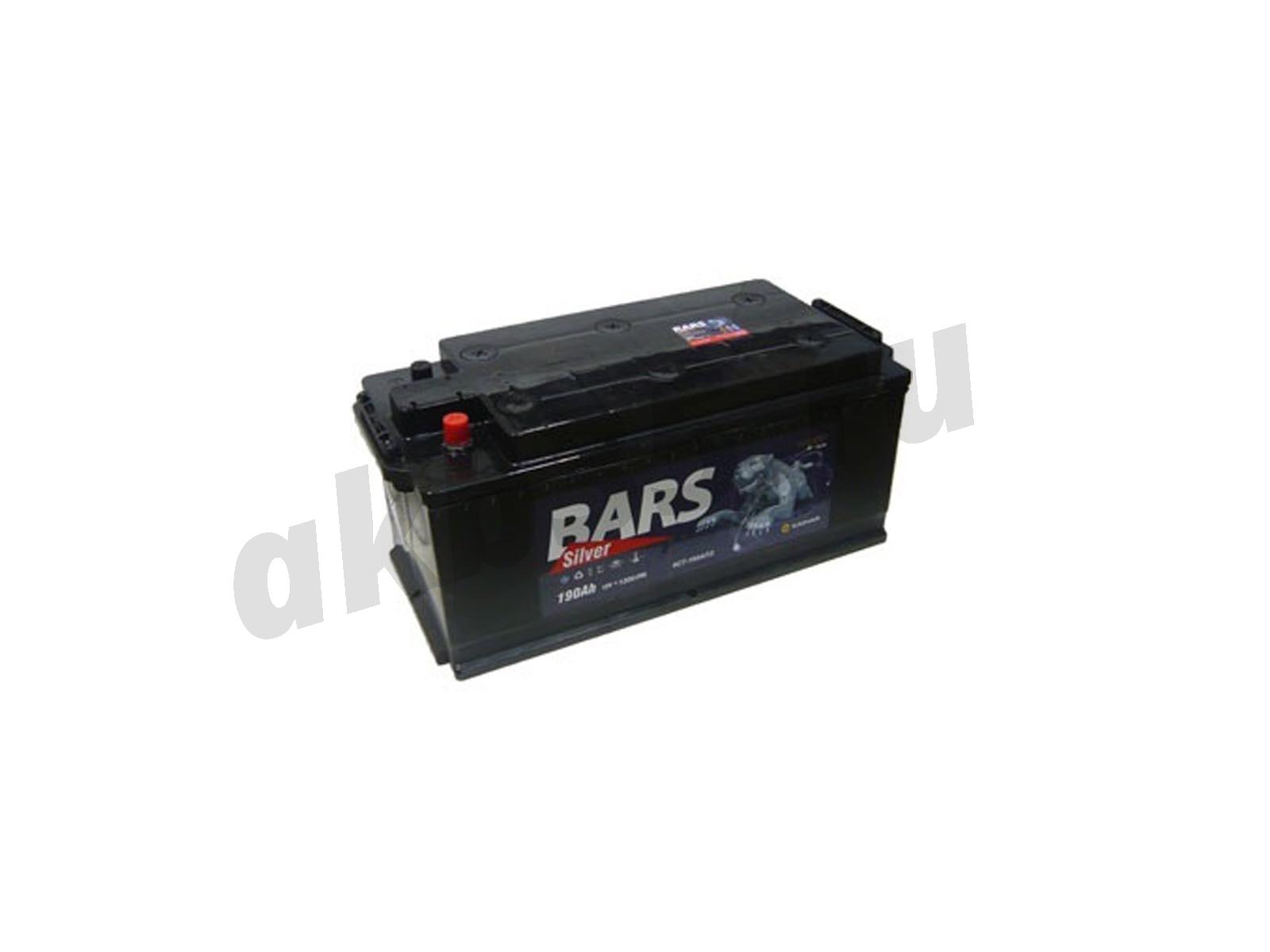 Изображение Аккумулятор BARS 190 А/ч Российская полярность Конус : №1