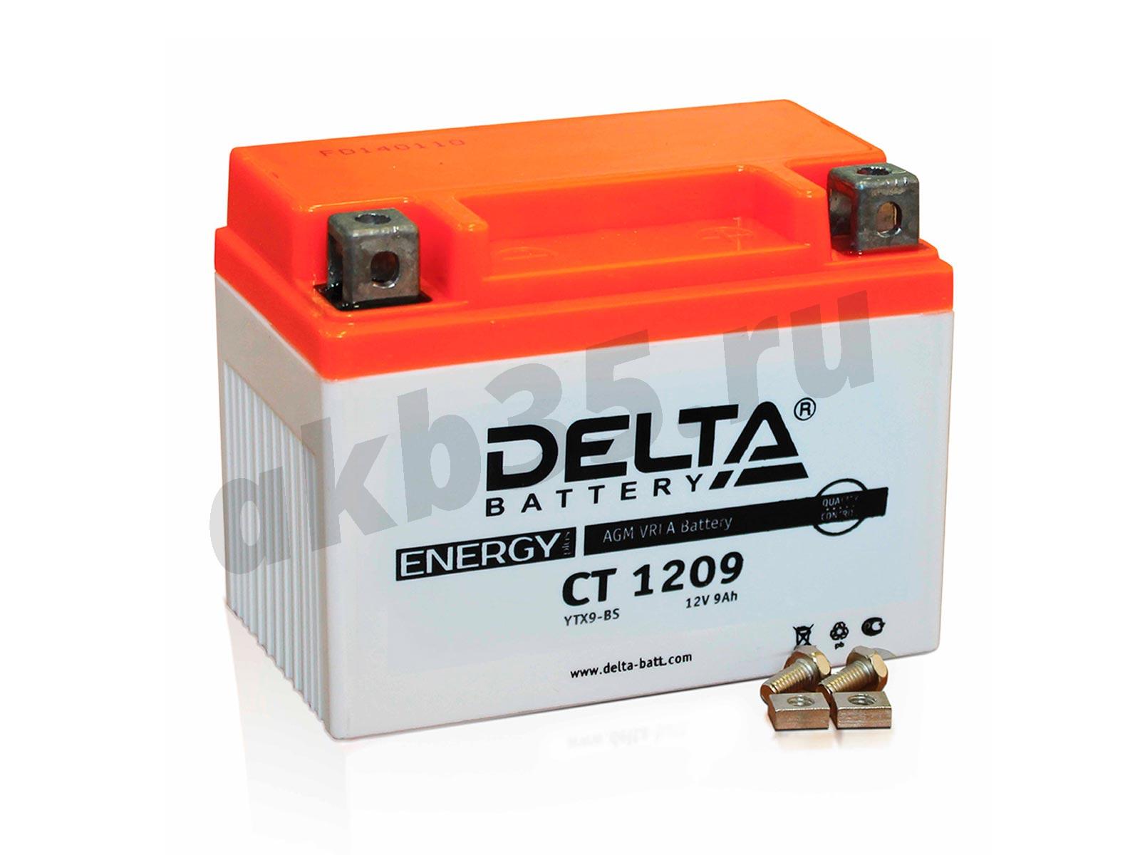 Изображение Аккумулятор DELTA CT 1209 : №1