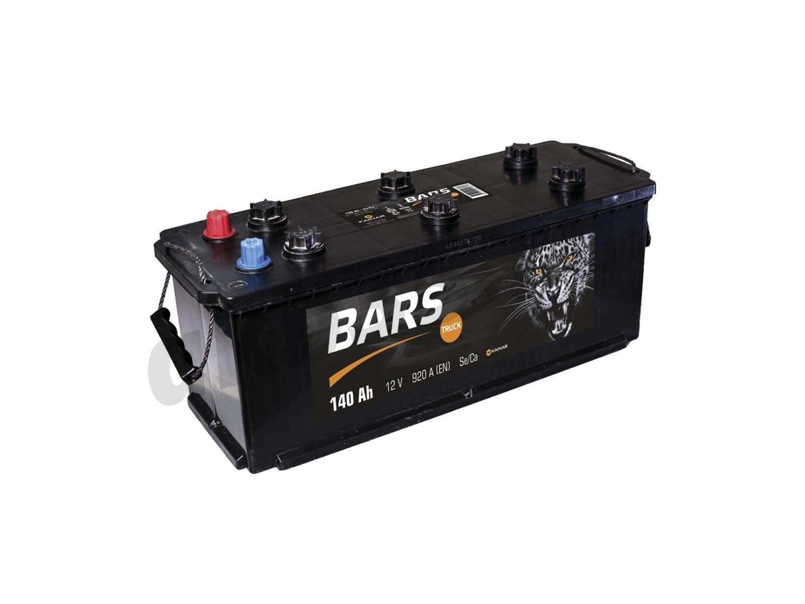 Изображение Аккумулятор BARS 140 А/ч Евро полярность : №1