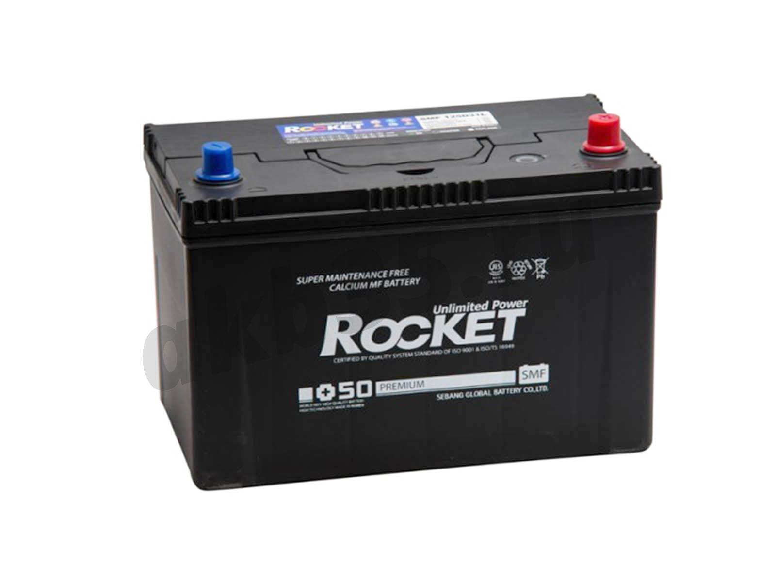 Изображение Аккумулятор ROCKET 100 А/ч Обратная полярность Азия : №1