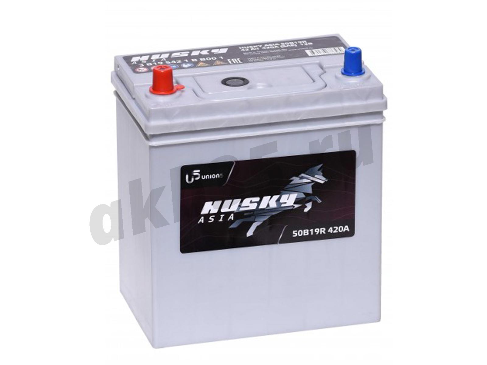Изображение Аккумулятор HUSKY 42 А/ч Прямой Азия : №1
