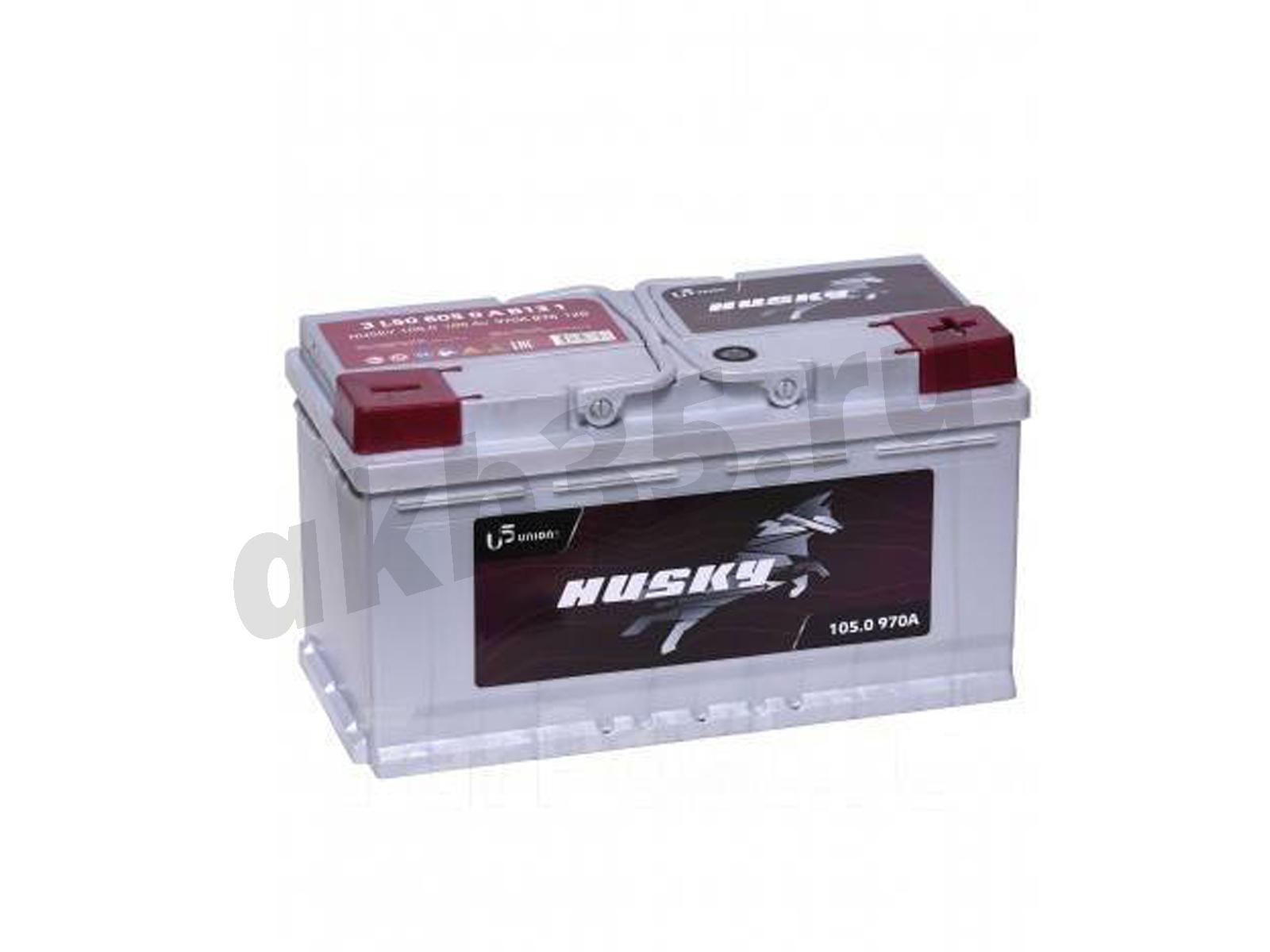 Изображение Аккумулятор HUSKY 105 А/ч Обратный : №1